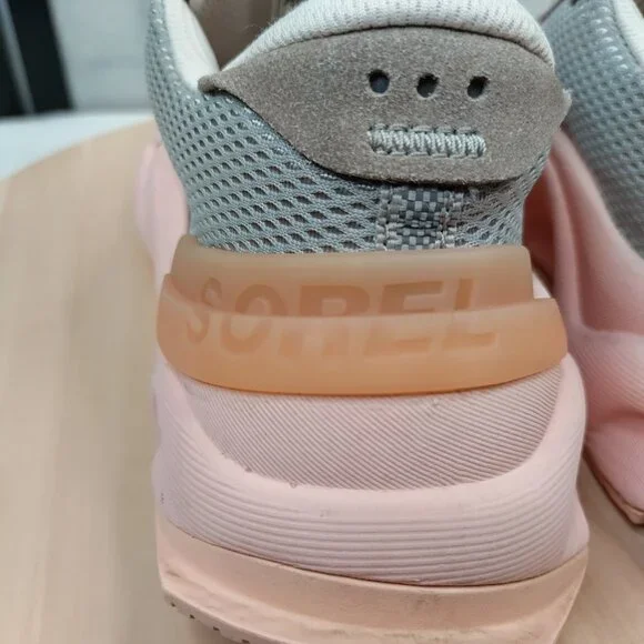 Sorel Kinetic RNEGD Sneakers Grey Pink Running Shoes Sneakers Women US 7.5 - Picture 7 of 15